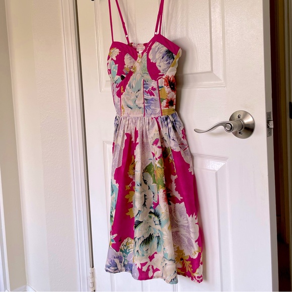 NWOT Floral Bustier Dress - Picture 2 of 8